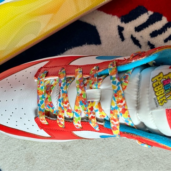 Nike LeBron James dunk low fruity pebbles Sz 13 - Picture 8 of 12